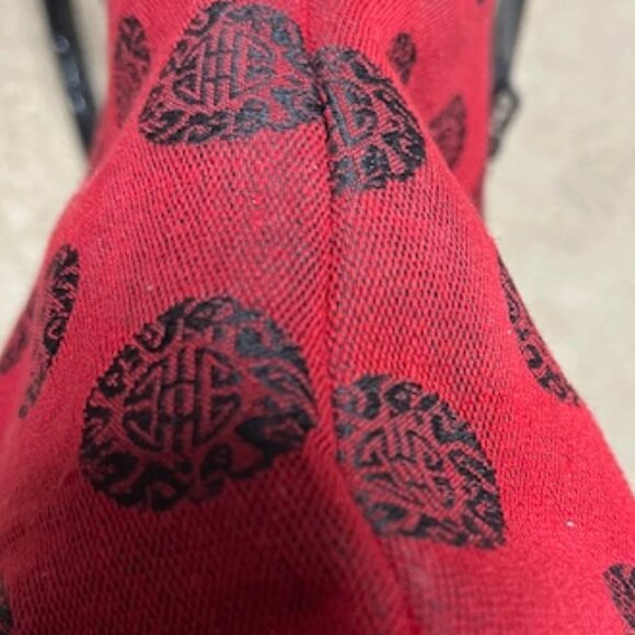 Ricardo Beverly Hills Signature Logo Weekender Luggage Tote Travel Bag Red - Picture 12 of 16